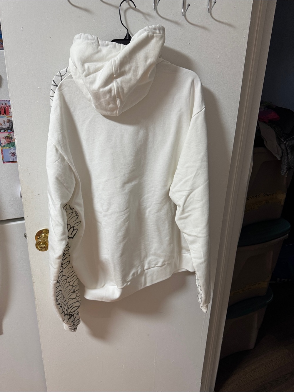 Marni Cream and Black Script Logo Crewneck Sweater - Picture 7 of 7
